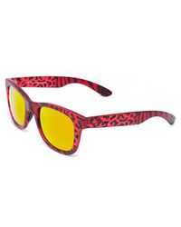 Italia Independent - Red Acetate Sunglasses - Lyst