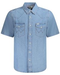 Wrangler - Cotton Shirt - Lyst