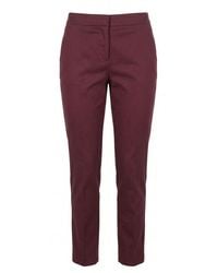 Trussardi - Red Cotton Pants - Lyst