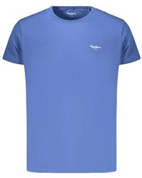 Pepe Jeans - Blue Cotton Men's T - Lyst