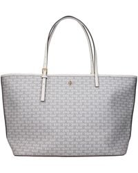 Tory Burch - Beige Leather Shoulder Bag - Lyst