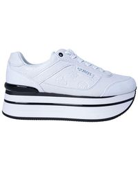 Guess - White Polyester Sneaker - Lyst
