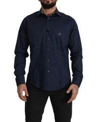 Roberto Cavalli - Elegance Cotton Dress Shirt - Lyst