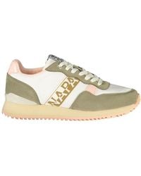 Napapijri - Bianco Polyester S Sneaker - Lyst