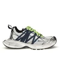 Balenciaga - Gray Polyester Athletic Sneakers - Lyst