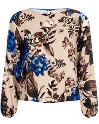 Rinascimento - Blue Polyester Shirt - Lyst