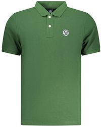 North Sails - Verde Cotton Mens Polo Shirt - Lyst