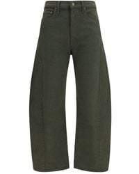 Mother - Bicolor Cotton Relaxed Fit Jeans - Lyst