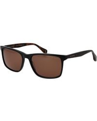 Ted Baker - Black Acetate Sunglasses - Lyst