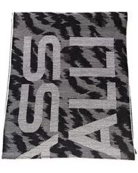 Roberto Cavalli - Wool Scarf - Lyst
