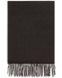Max Mara - Brown Cashmere Scarf - Lyst