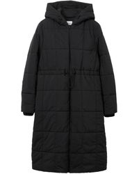 Burberry - Quilted Hooded Long-Sleeve Coat - Lyst