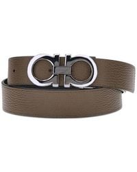 Ferragamo - Reversible Leather Belt - Lyst