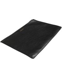 Dolce & Gabbana - Black #dgfamily Embellished Leather Clutch Borse Bag - Lyst