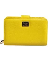 Dolce & Gabbana - Leather Bifold Continental Clutch Wallet - Lyst