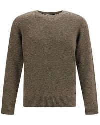 Brooksfield - Brown Wool Oves Aries Sweatshirt - Lyst
