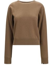 Extreme Cashmere - Brown Cashmere Sweater - Lyst