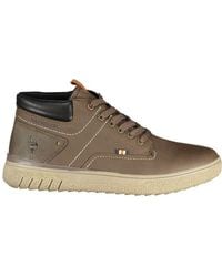 U.S. POLO ASSN. - Brown Polyurethane Men's Sneaker - Lyst