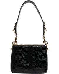 Dolce & Gabbana - Black Exotic Leather Shoulder Sling Clutch Bag - Lyst