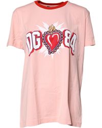 Dolce & Gabbana - Cotton Tops & T-Shirt - Lyst