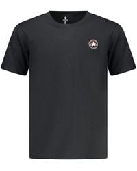 Converse - Black Cotton Men T - Lyst