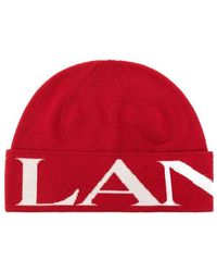 Lanvin - Wool Hat - Lyst