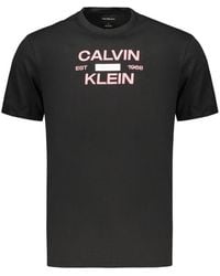 Calvin Klein - Cotton T-Shirt - Lyst