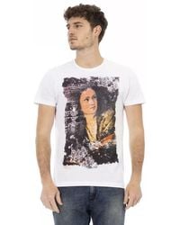 TRUSSARDI ACTION - Cotton T-Shirt - Lyst
