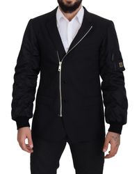 Dolce & Gabbana - Elegant Virgin Wool Jacket - Lyst