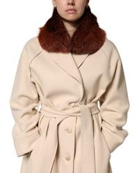 Dolce & Gabbana - Mink Fur Collar Neck Wrap 60Cm X 14Cm Scarf - Lyst