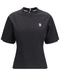 Moncler - Cotton T-Shirt - Lyst