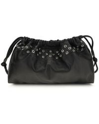 Pierre Hardy - Black Calf Leather Bos Taurus Clutch Bag - Lyst