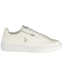 U.S. POLO ASSN. - Bianco Poliuretano Mens Sneaker - Lyst