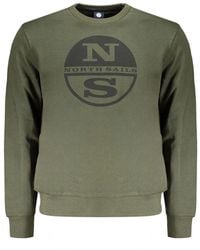 North Sails - Verde Cotton Men Sweatshirt - Lyst