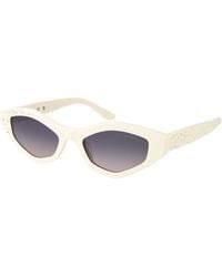 MARCIANO BY GUESS - White Plastic Sunglasses - Lyst