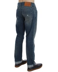 Acht - Denim Straight Fit Jeans Blue Sig30493 - Lyst