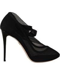 Dolce & Gabbana - Mesh Pumps High Heel Style - Lyst
