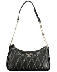 Twinset - Black Polyurethane Shoulder Bag - Lyst