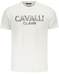 Roberto Cavalli - Cotton T-Shirt - Lyst