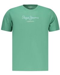 Pepe Jeans - Verde Cotton Men T - Lyst