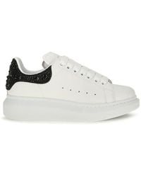 McQueen - White Calf Leather Bos Taurus Chunky Sneakers - Lyst