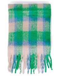 ONLY - Green Polyester Scarf - Lyst