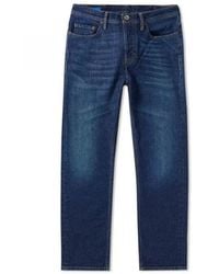 Acne Studios - River Dark Cotton Denim Jeans - Lyst