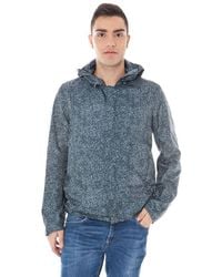 Calvin Klein - Hooded Jacket Speckled Print - Lyst
