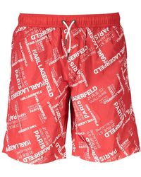 Karl Lagerfeld - Polyester Swimwear - Lyst