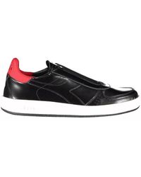 Diadora - Black Fabric Sneaker - Lyst