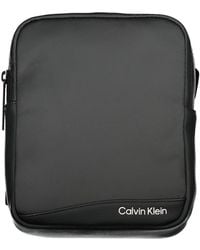 Calvin Klein - Sleek Recycled Polyester Shoulder Bag - Lyst