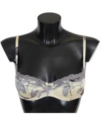 Ermanno Scervino - Lace Balconcino Silk Bra - Lyst