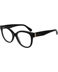 Longchamp - Black Acetate Glasses (frames) - Lyst
