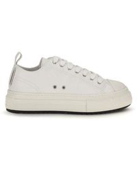 DSquared² - White Polyethylene Platform Sneakers - Lyst